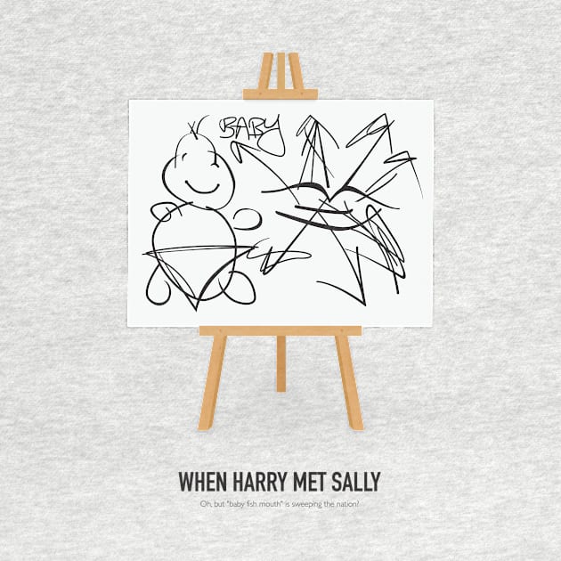 When Harry Met Sally - Alternative Movie Poster by MoviePosterBoy